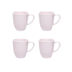 Jogo De 4 Canecas 260Ml Oxford Ryo Pink Sand