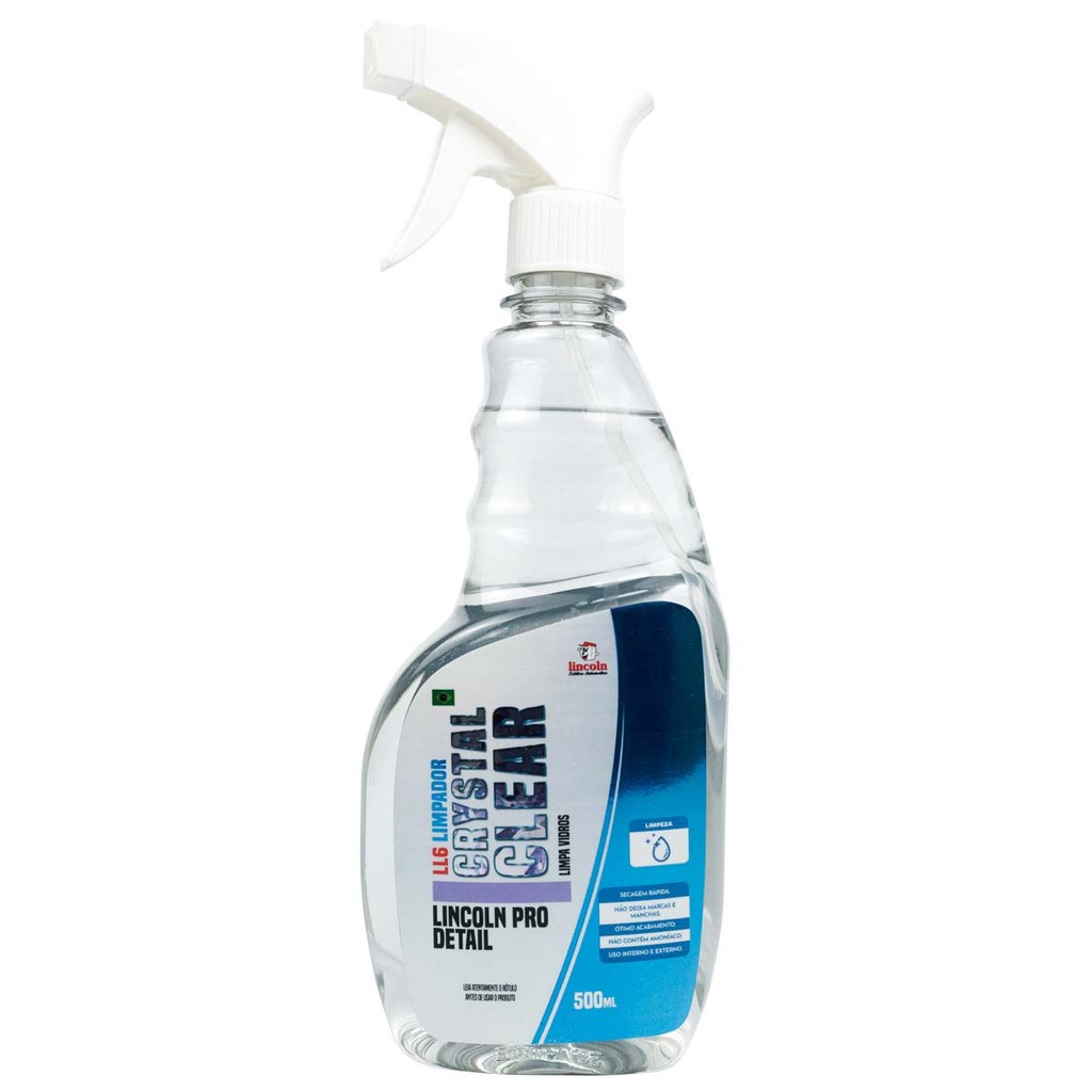 Limpa Vidros Lincoln Crystal Clear LL6 - 500ml