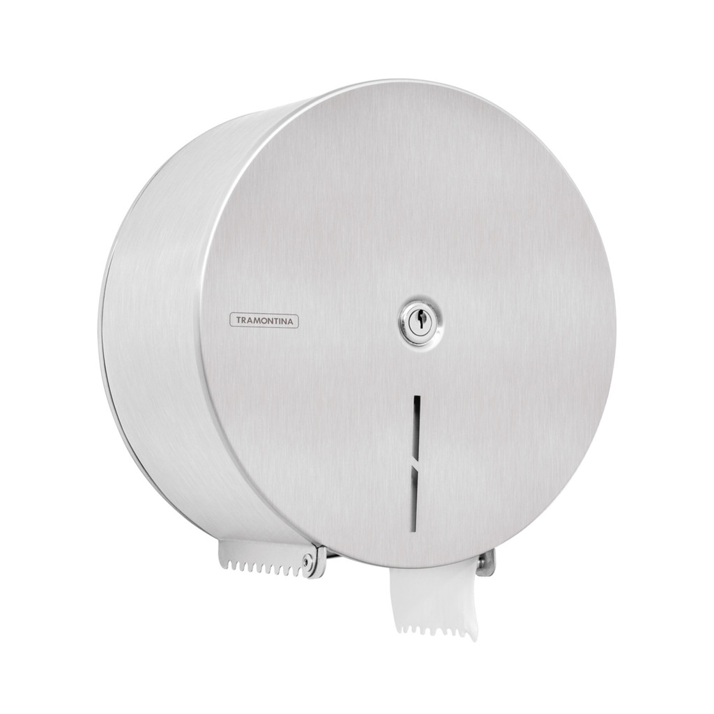 Dispenser Porta Papel Higiênico De Rolo P/ Banheiro Lavabo Restaurante Posto Lanchonete Tramontina em Oferta na Shopee