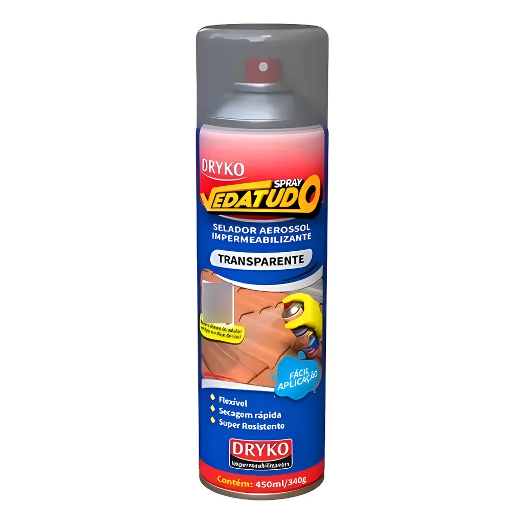 Spray Vedatudo Impermeável Transparente Dryko