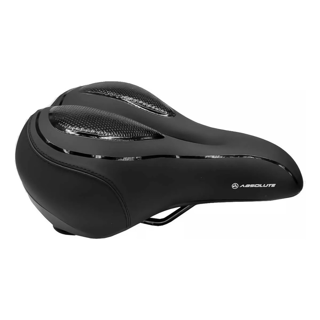 Selim Absolute Confort Vazado com Gel e Elastômero Preto em Oferta na Shopee