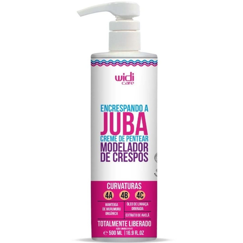 Creme De Pentear Widi Care Encrespando A Juba 500ml em Oferta na Shopee