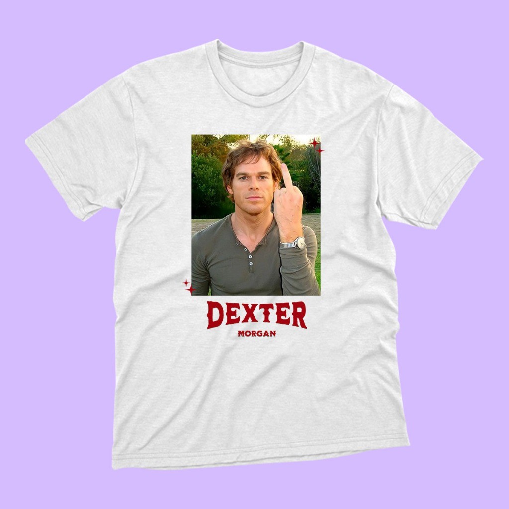 Camiseta Dexter Morgan Seriado 100% Algodão Unissex Moda Maligu