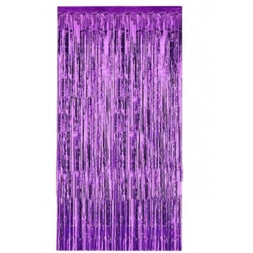 Cortina de Rafia Metalizada - Festa