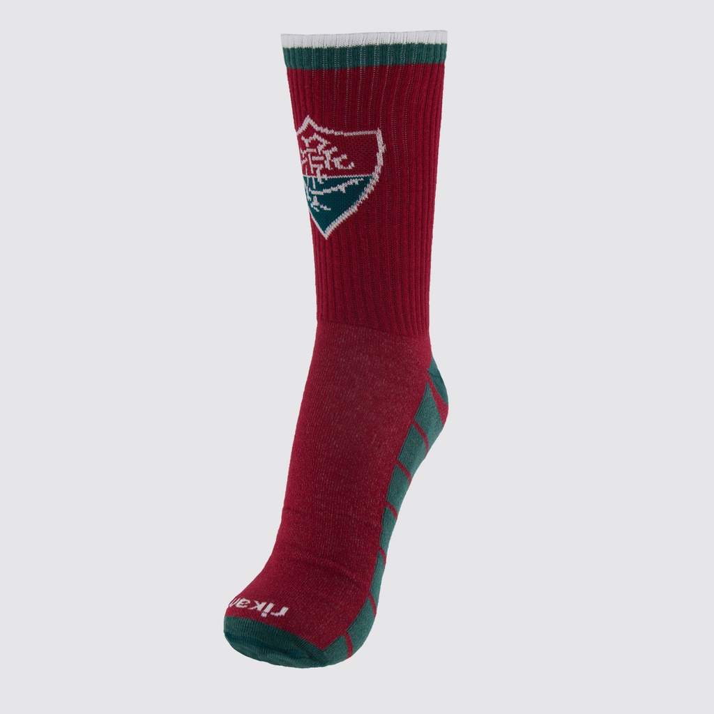 Meia Fluminense Esporte Vinho