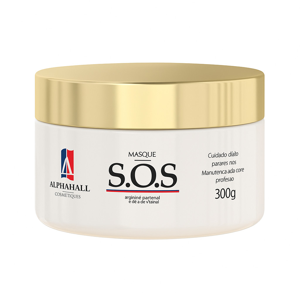 Máscara de Hidratação SOS Manutenção 300g - Alphahall
