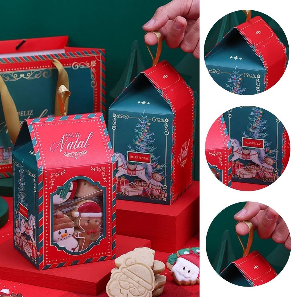 20 LEMBRANCINHA COM VISOR NATAL TRADIÇÃO 5154 ( JANGO NATAL 2025) (CHOCO) · foto 2