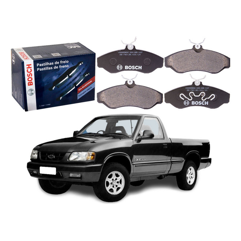 Pastilha Freio Dianteira S10 4x2 2.2 2.5 1995 A 2004 em Oferta na Shopee