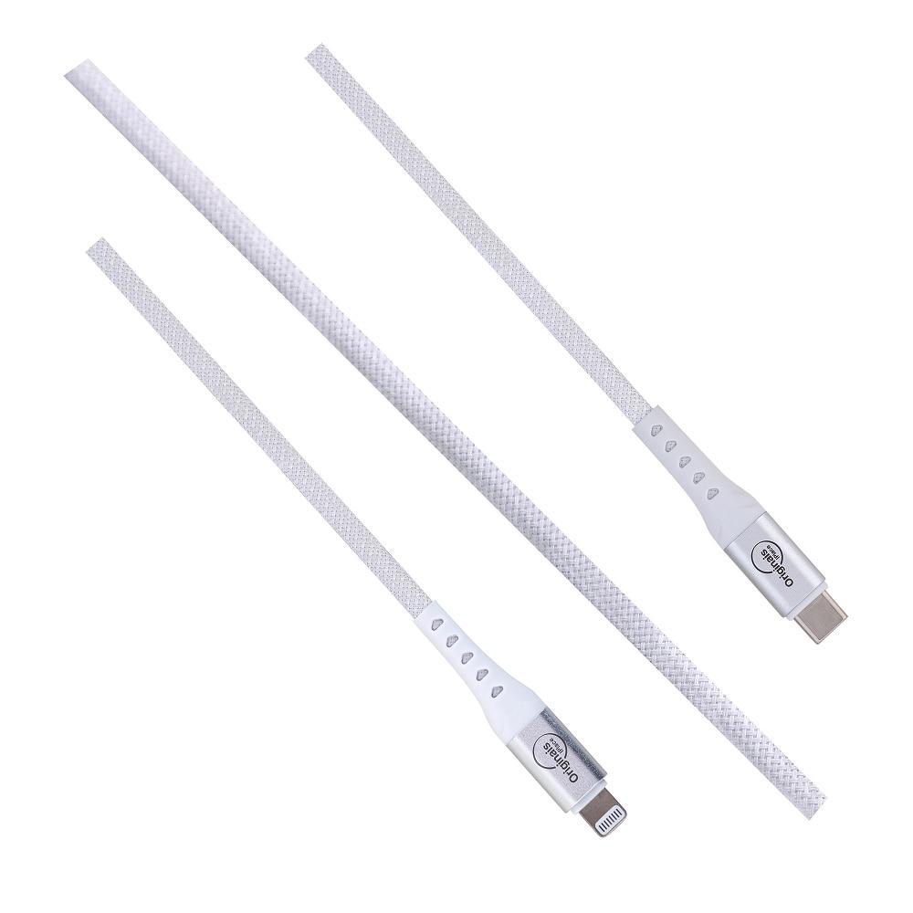 Cabo USB-C para Lightning 3 m, Originais iPlace, Branco em Oferta na Shopee