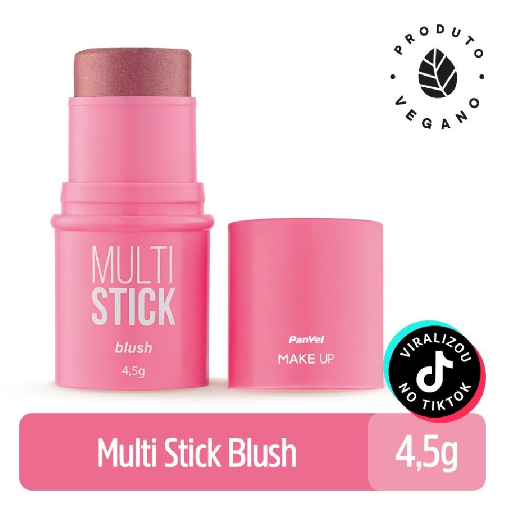 Blush Multi Stick Pink Panvel Make Up em Oferta na Shopee