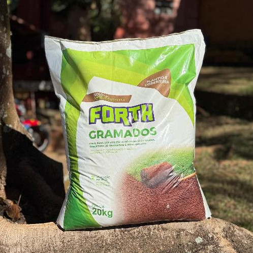 Condicionador de Solo Forth Gramados 20kg  Plantio, Nivelamento e Cobertura