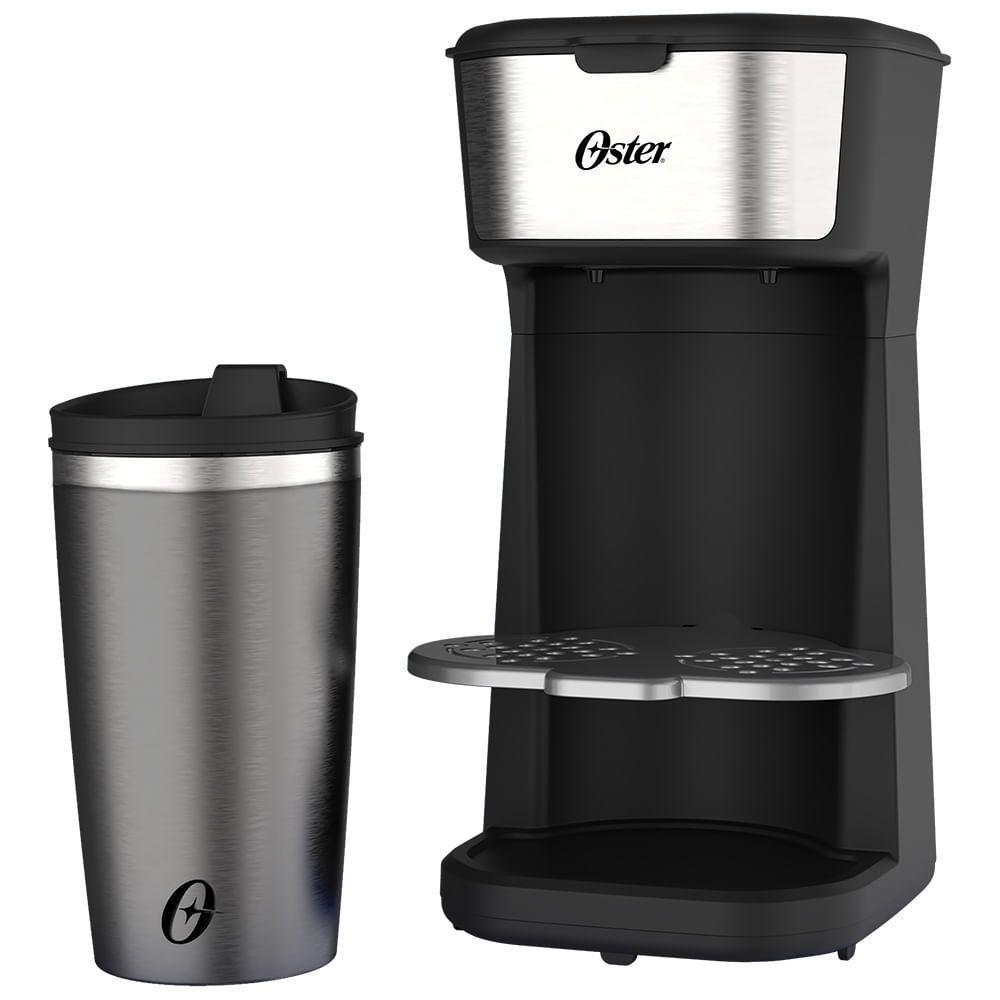 Cafeteira Oster 2Day Inox 2 Em 1 Com Copo Térmico 110V · foto 2