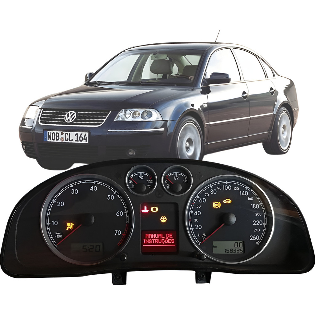 Painel Instrumentos Vw Passat Alemão B5.5 2000/2005 Original