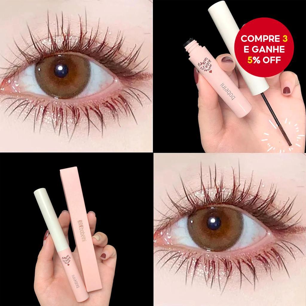 Máscara Latisse para Cílios Longos, Curvados e com Aparência Natural - Cabeça de Pincel Fina à Prova de Borrões