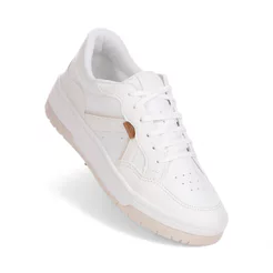 Tênis Anacapri Recortes Kei Branco - Feminino