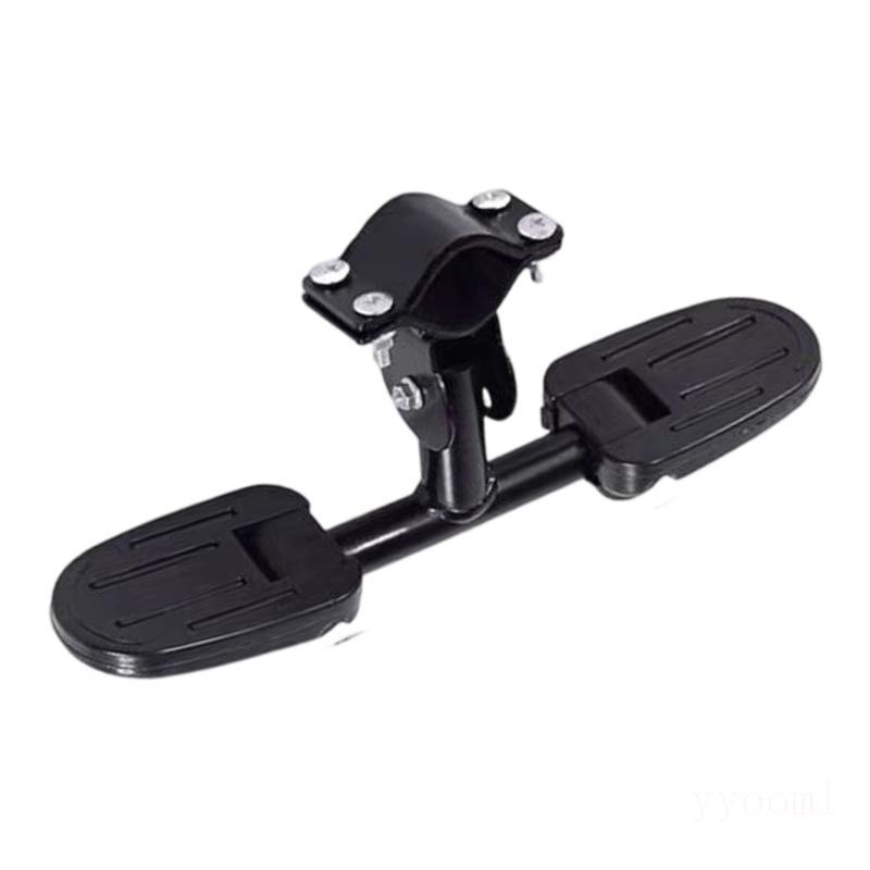 yyooml Apoio Para Os Pés Antiderrapante Scooter Infantil Acessório Estrutura Metal Força Instalação Rápi