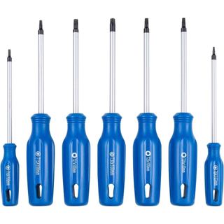 Conjunto de Chaves de Fenda Torx com Ponta Magnética ROTATION 7PCS, 7 Chaves de Fenda Torx, T8, T10, T15, T20, T25, T27,