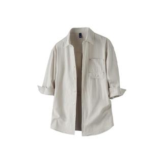T238 primavera novo estilo masculino estilo de dinheiro antigo Retro camisa Casual de manga curta juventude rufião bonit