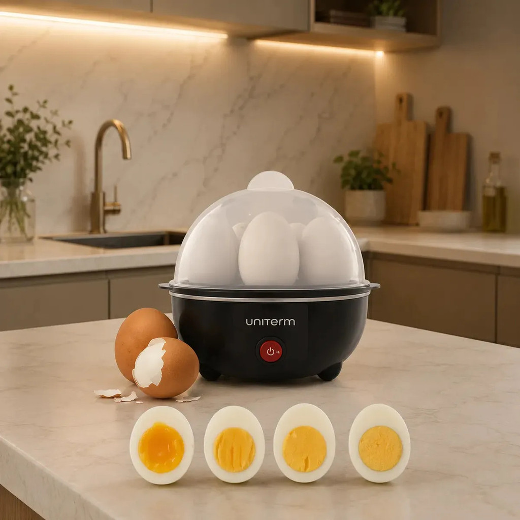 Cozedor De Ovos Elétrico Portátil Cozinha À Vapor Unitermi