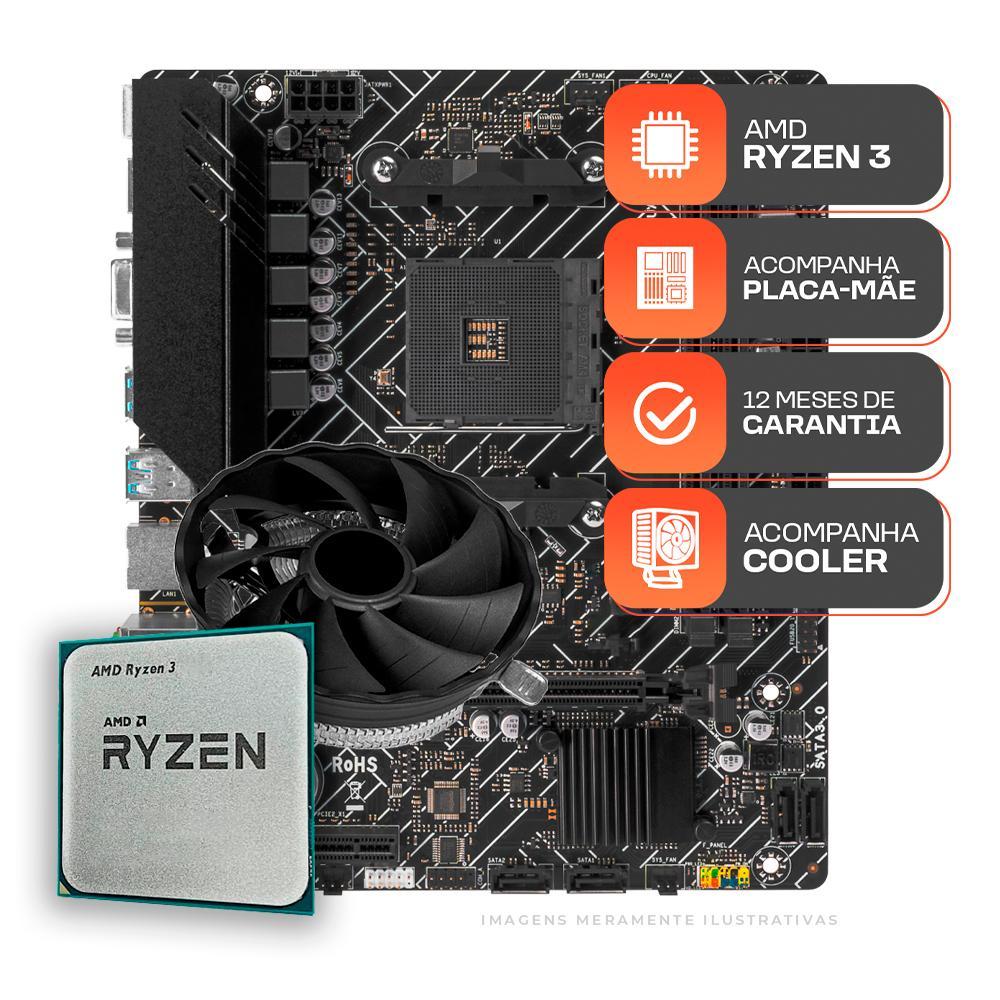Kit Upgrade Gamer, AMD Ryzen 3 3200G, A520M