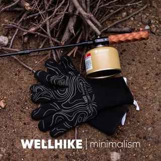 WELLHIKE luvas retardadoras de chamas BushCraft acampamento ao ar livre isolamento térmico estendido Retro quatro estaçõ