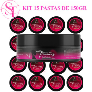 PASTA MODELADORA LOUCAS POR TRANÇAS 15 UNIDADES 150G
