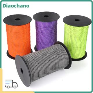 Corda Reflexiva De Paracord 550 DIAOCBR , Cordão De Paraquedas De 30m E 4 Mm , Linha De Barraca De Pulseira DIY