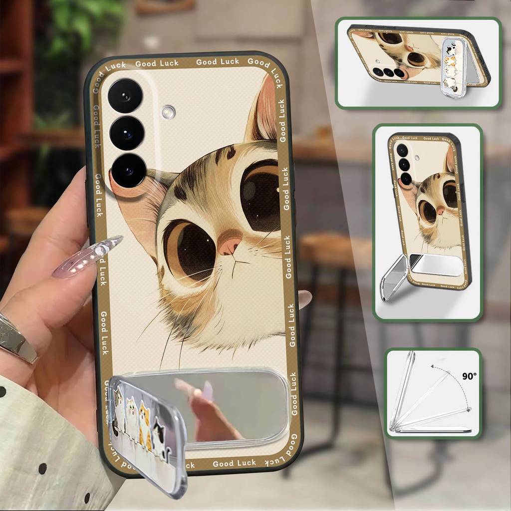 Capa De Telefone De Desenho Animado Envoltório Completo Para Samsung Galaxy A27/SM-A276E/B/U/W Bolsa Fofa À Prova De Cho
