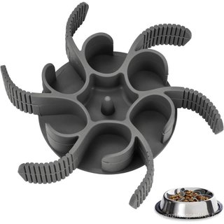          Recipiente para Ração de Cão HWSWSH Gamelle de Silicone à Prova de Explosão, Cortável e Conectável, Recipiente 