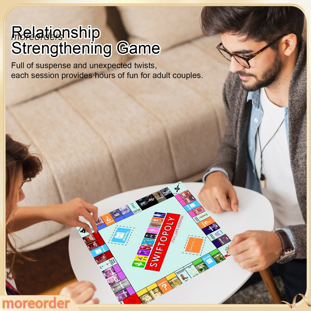 Set of Couple Board Games for Adults – Family Night Party Multiplayer Travel Chess Paper Game Portable Fun Essentials 