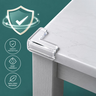 32 Protetor De Quina Silicone Mesa Segurança Para Crianças  Proteção Anti-colisão Promoção