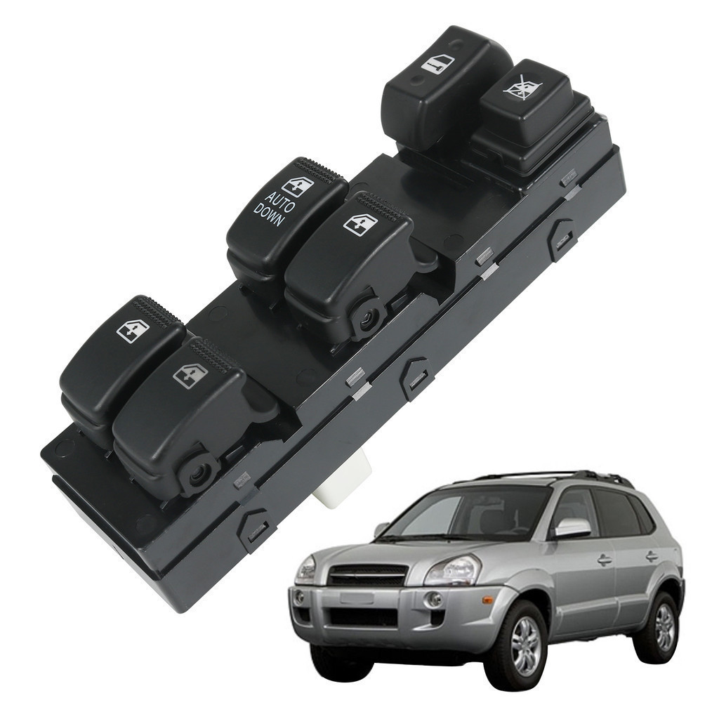 Controle Vidro Elétrico Hyundai Tucson 2007 2008 2009 A 2014 Novo 93570-2e000