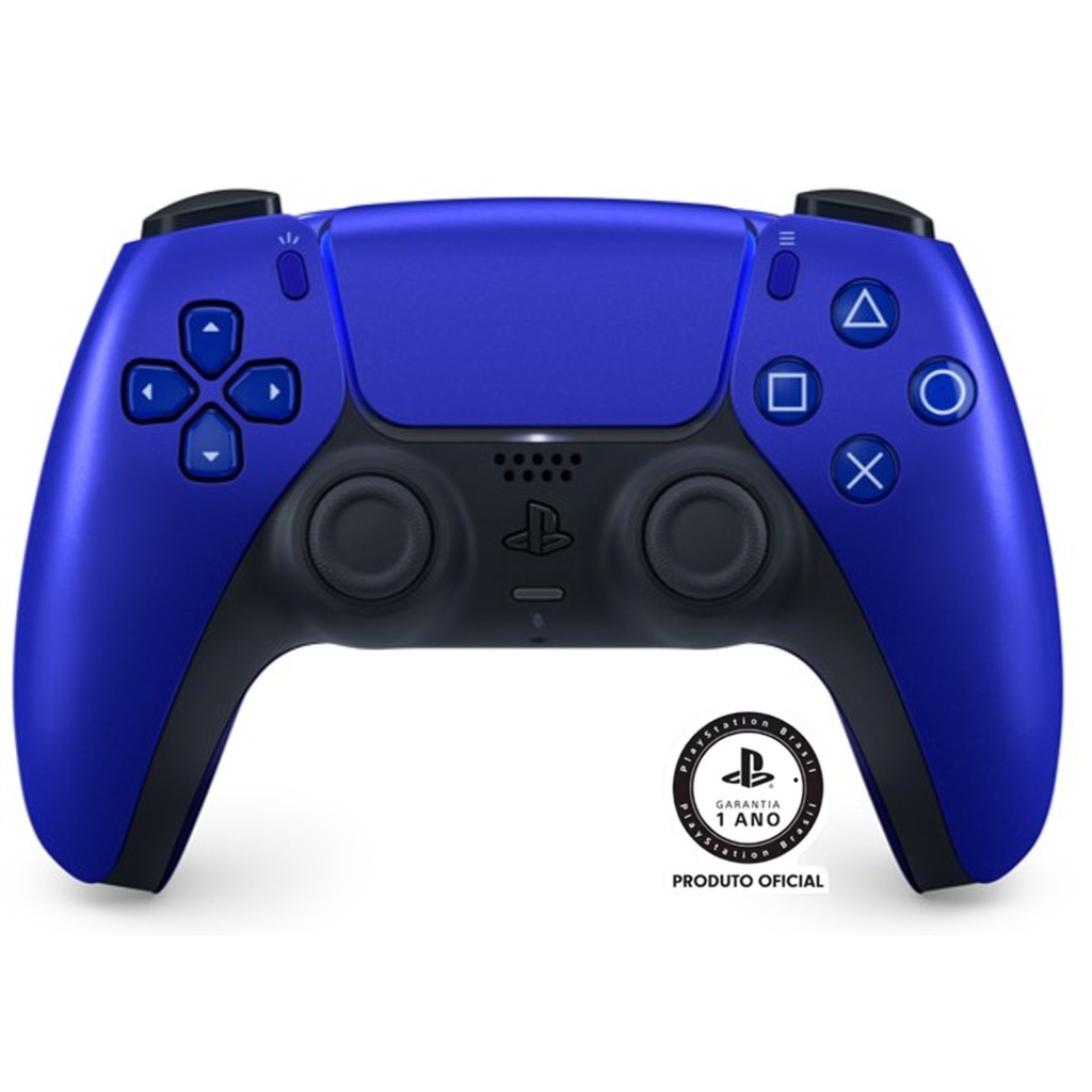 Controle PS5 Dualsense Sem Fio Sony Cobalt Blue Original (Nota e Garantia)