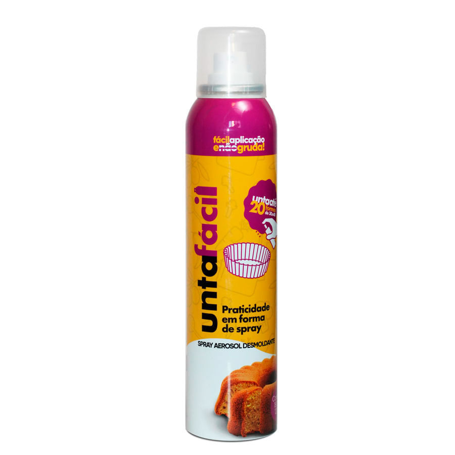 Desmoldante Untafácil Unta Forma Culinário 180ml Inloco