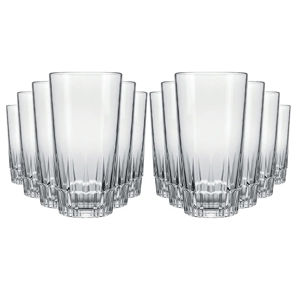 Kit Jogo 12 Copos Long Drink Vegas Nadir 330ml