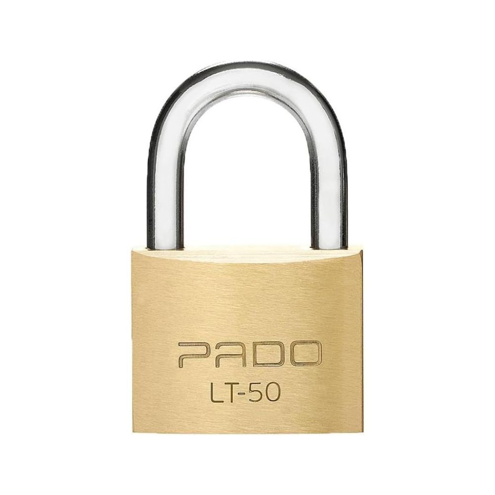 Cadeado Tradicional PADO De Latão 50mm Com Chave LT-50