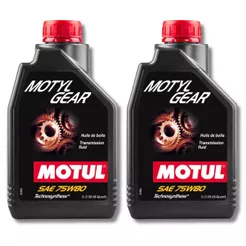 2L Óleos Lubrificante Câmbios Manuais TRANSMISSAO Motul Motyl Gear 75w80 KIT MANUTENÇÃO