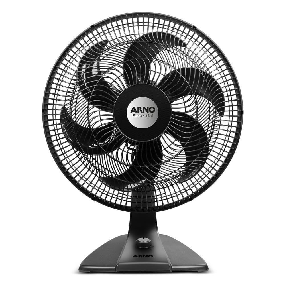 Ventilador de mesa Arno 40cm VE2E Essencial Preto 127v