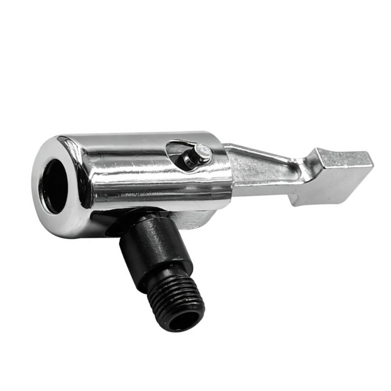 Adaptador Inflador Pneus Travamento Metal LC, Encaixe Para Verificação Pressão, Inflação E Rotina Dos