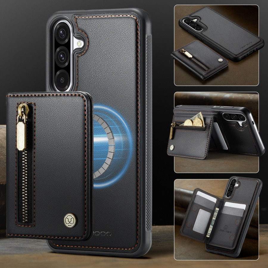 Capa Capinha Magnética Carteira Para Samsung Galaxy A17 A37 A57 A16 A26 A36 A56 