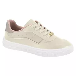 Tênis Feminino com Cadarço Sola Plataforma Suede Street Versátil Tendêcia Estiloso Moleca Original