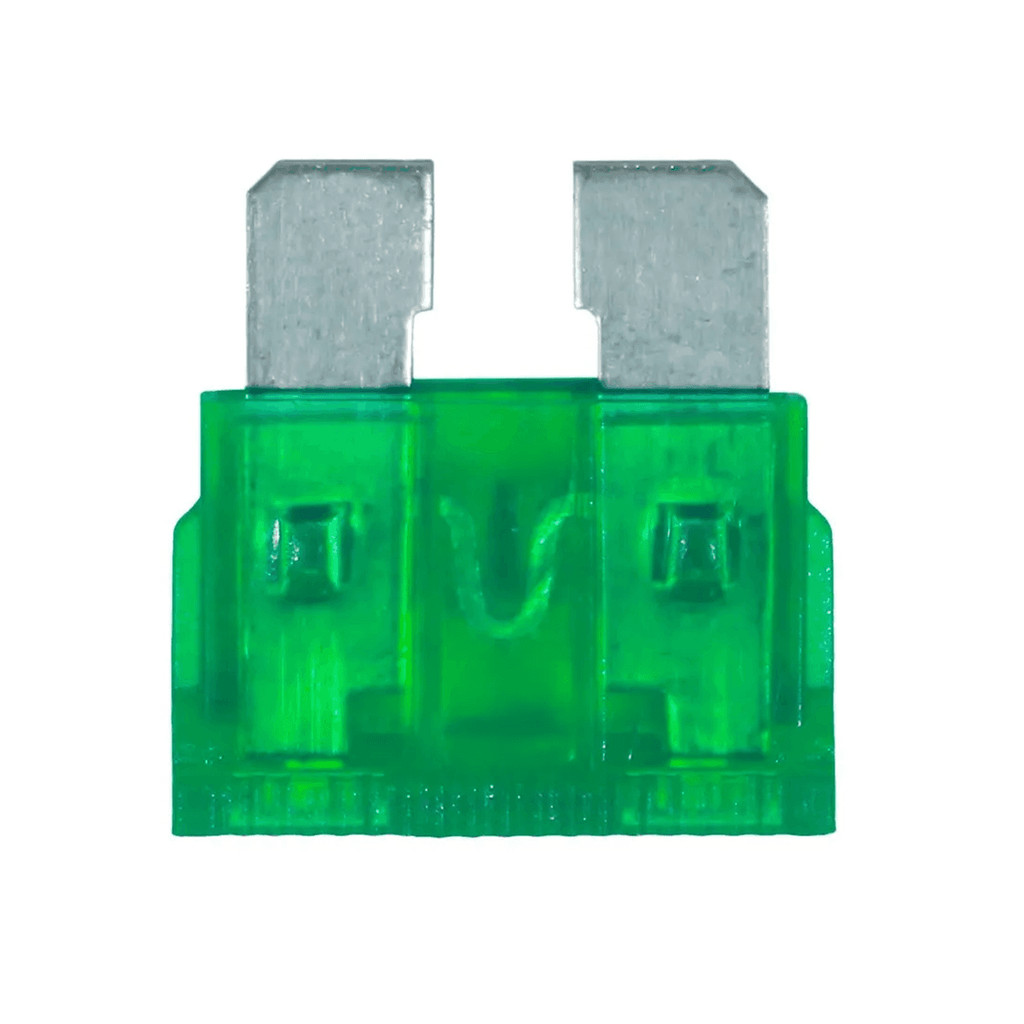FUSIVEL UNIVERSAL LAMINA 30 AMPERES VERDE RAINHA