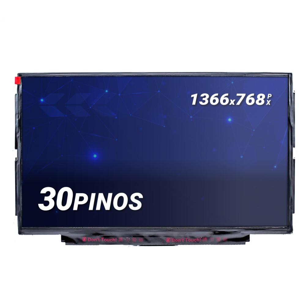 Tela para Notebook Dell Latitude 12-E7270 12.5" HD 30 Pinos Fosca