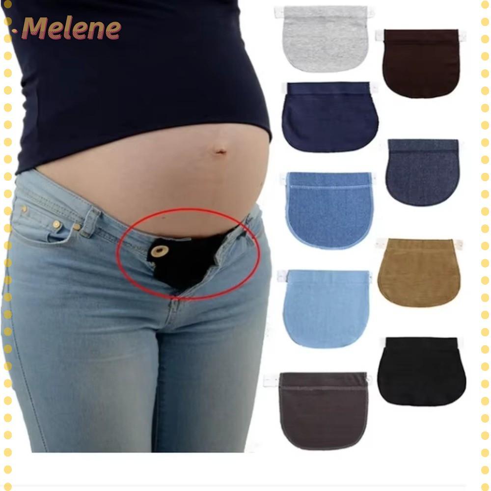 MELENEY9 Extensor Ajustável Para Gravidez , Ferramenta De Alongamento De Costura DIY , De Calças Maternidade