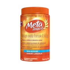 Metamucil 0,562g Sabor Laranja sem Açúcar 174g