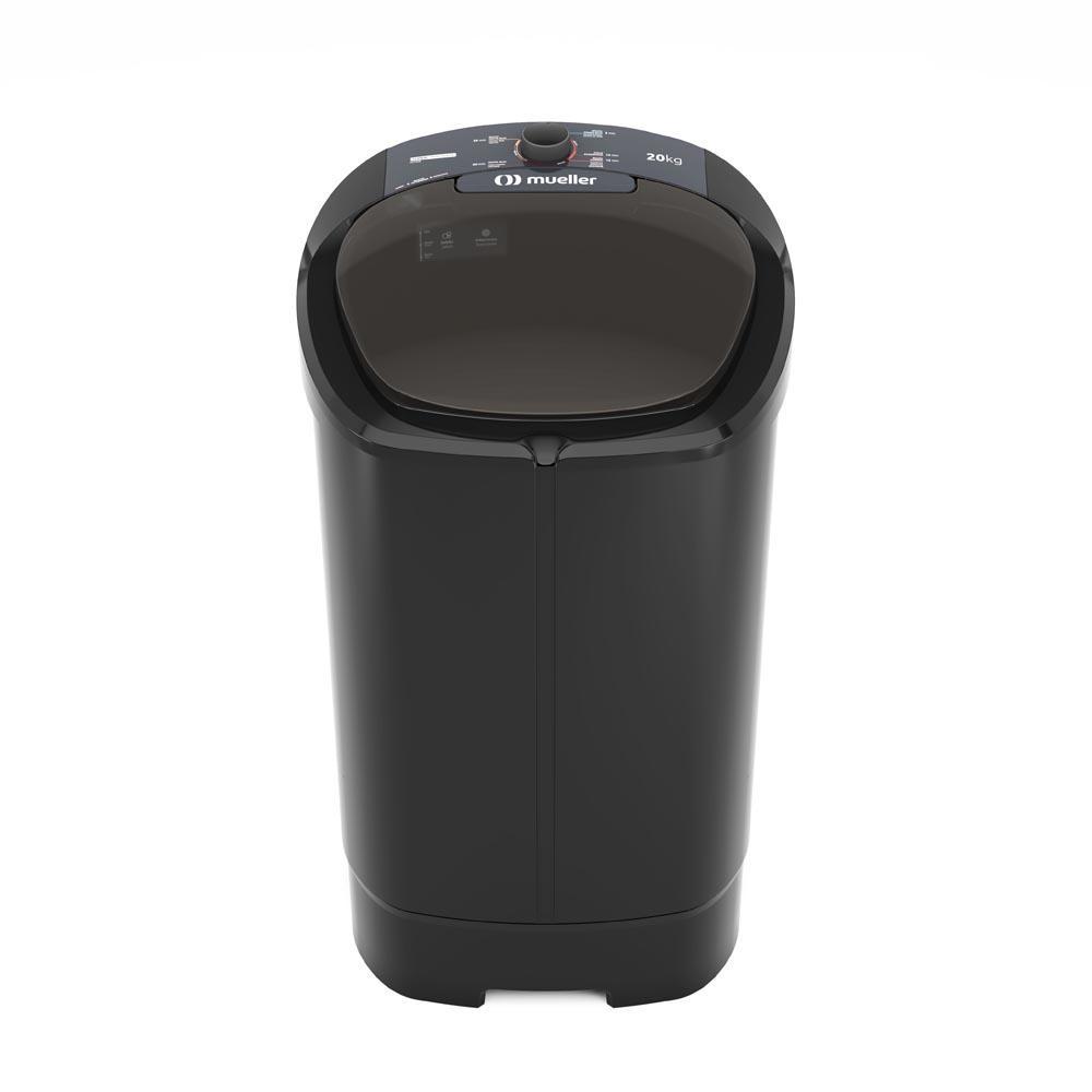 Tanquinho de Lavar Roupa Mueller Semiautomático 20,1kg MLT20B Preto