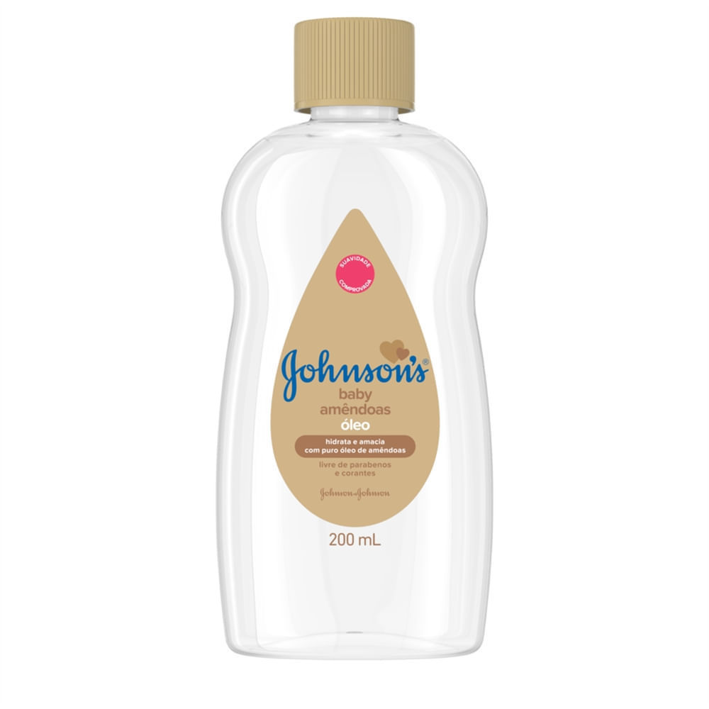 Óleo de Amêndoas Johnson's Baby 200ml