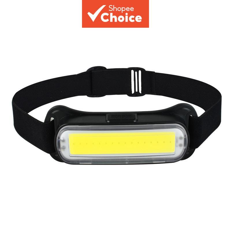 Farol LED Mãos Livres Multi-Funcional para Aventura ao Ar Livre e Pesca, Ideal para Acampamentos