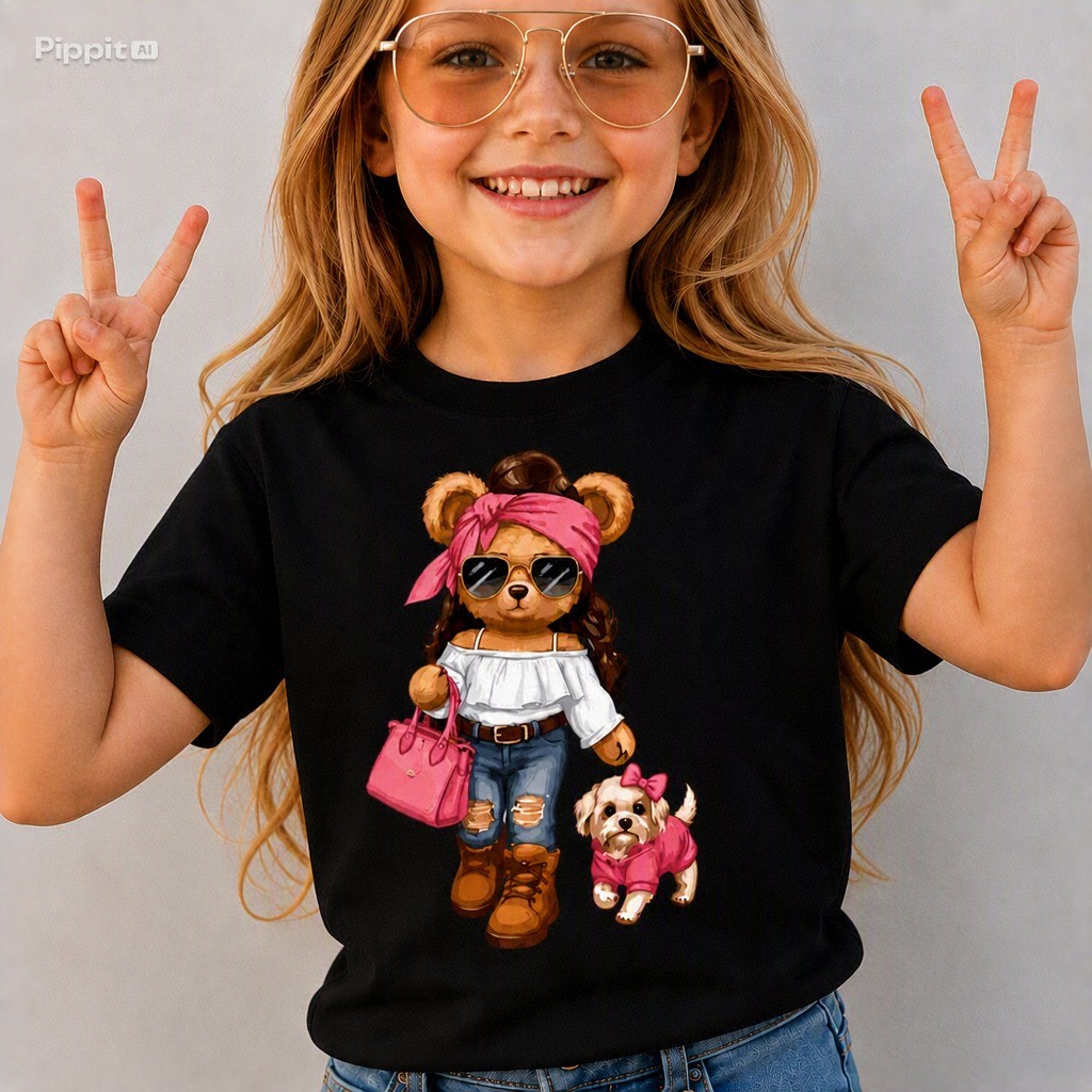 Camiseta Infantil Feminina Menina – Linda, Confortável e Estilosa
