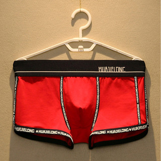 Roupa interior masculina grande vermelho boxer Briefs Benming juventude puro algodão juventude casamento festivo tamanho